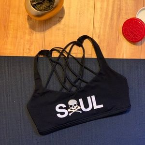 SoulCycle Lululemon Free To Be Wild Sports Bra